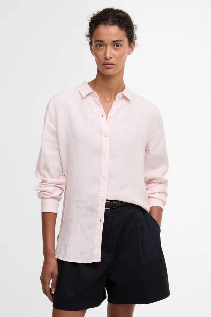 Camicia a maniche lunghe Marine dalla vestibilità comoda-2