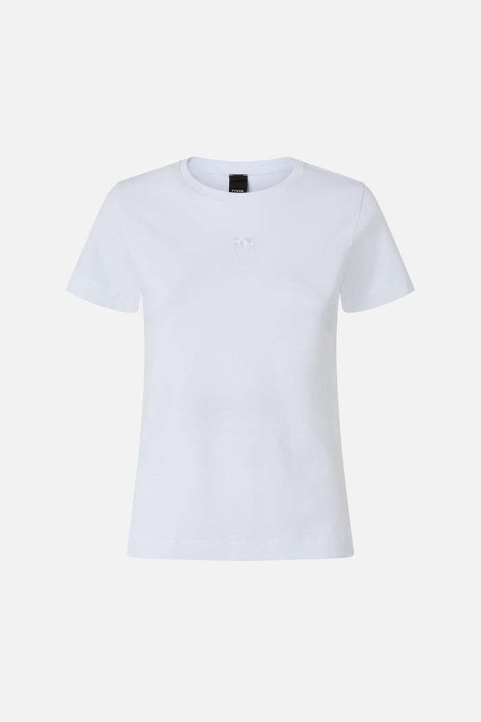 T-shirt ricamo Love Birds-2