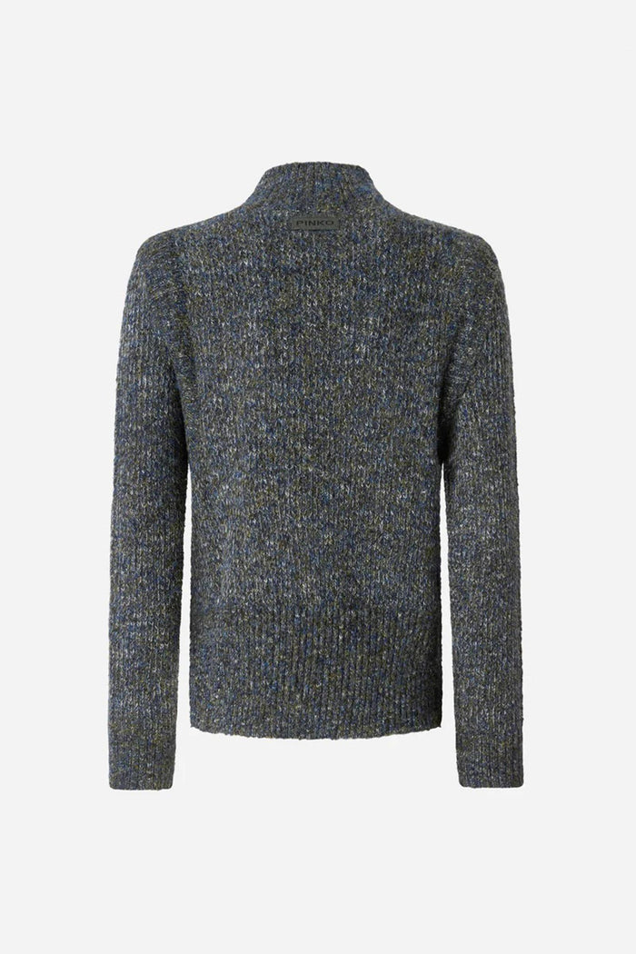 Cardigan con trecce e ricamo gioiello-2