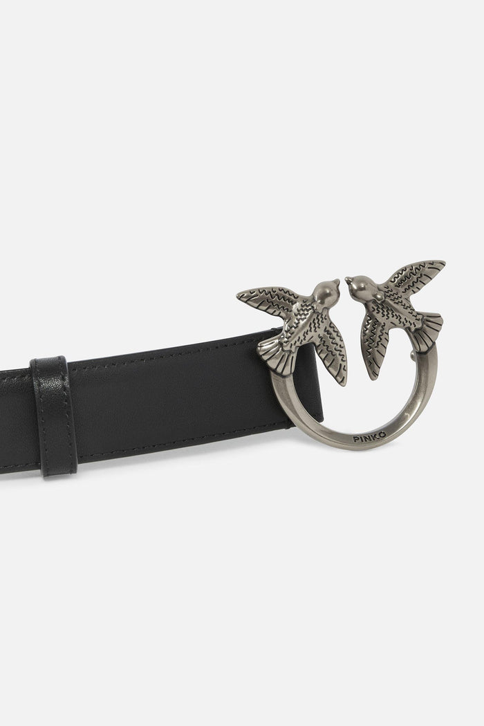 Cintura Love Birds in pelle 3cm-5