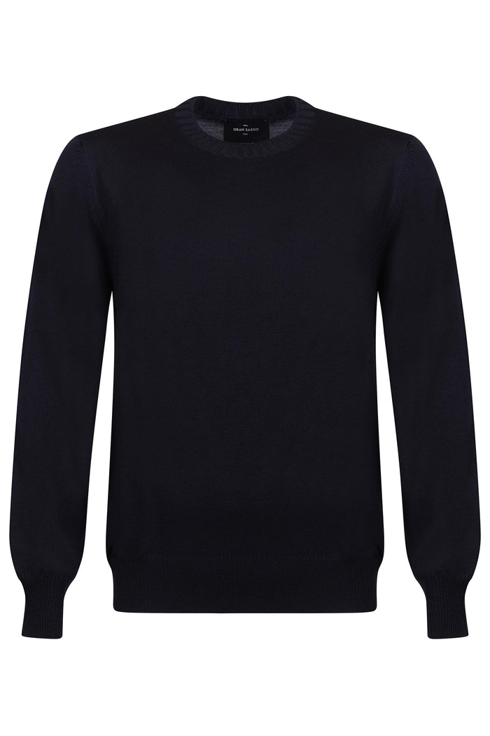 Maglione Uomo Gran Sasso in Puro Cotone-2