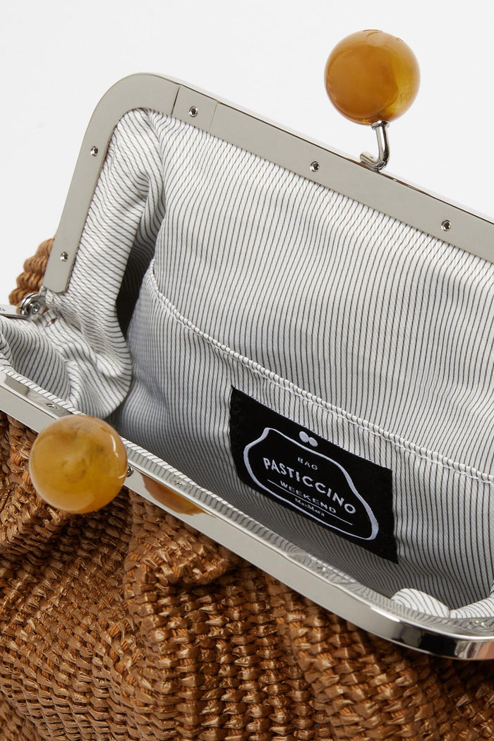 Pasticcino Bag medium effetto rafia-6
