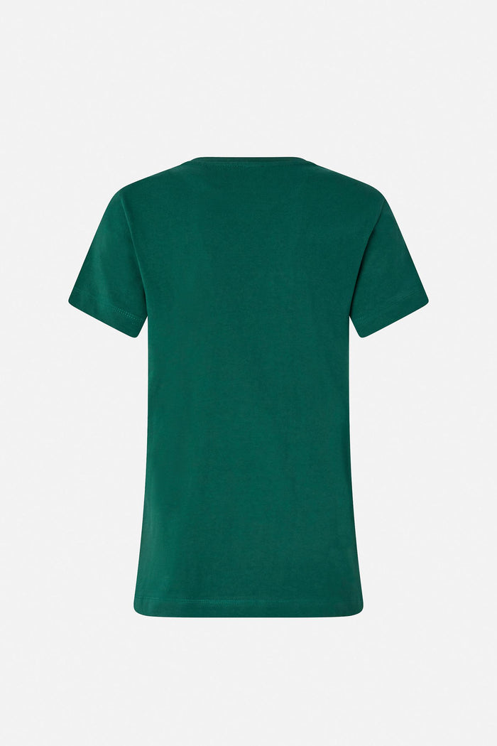 T-shirt ricamo logo PINKO-3