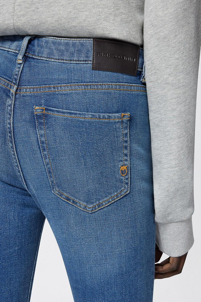 Jeans a zampa denim vintage-6
