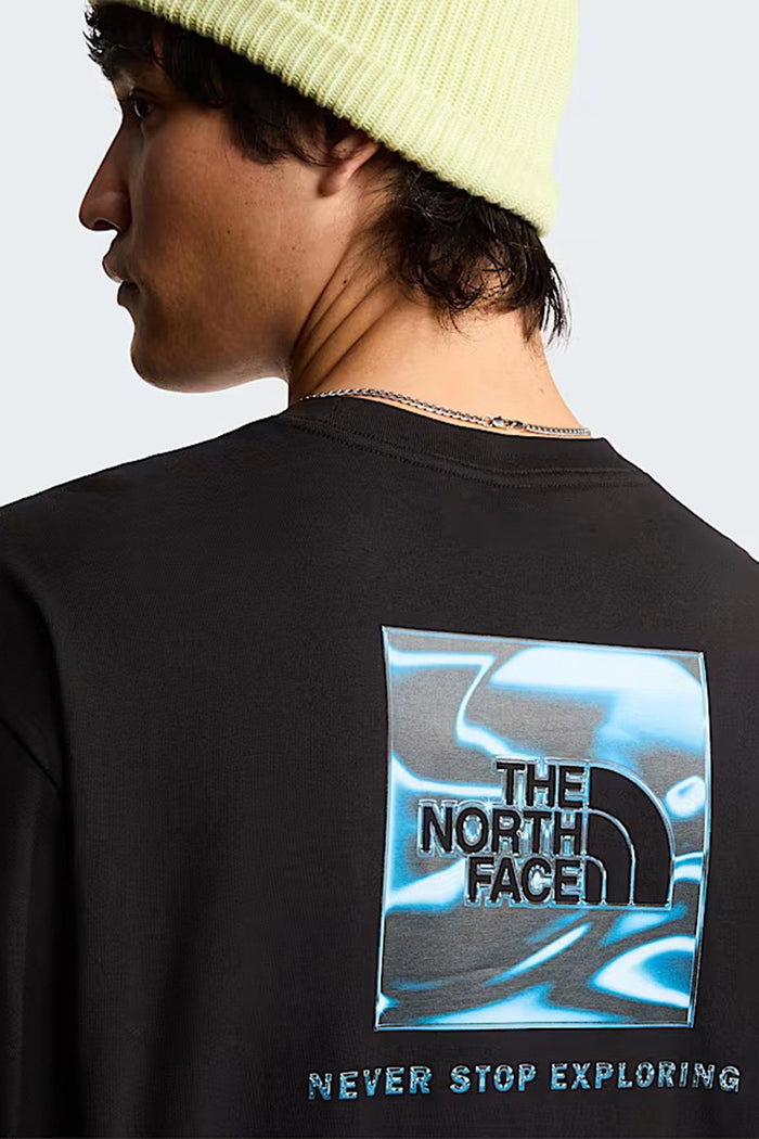 T-shirt Liquid NSE Box Oversized Graphic da uomo-7