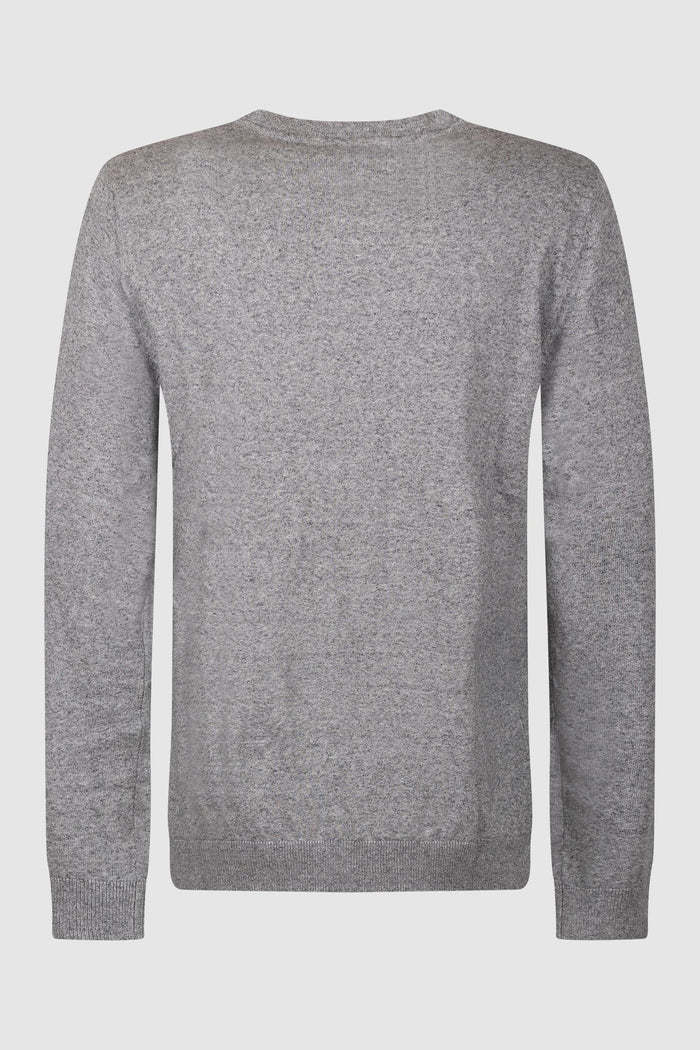 Maglione classico in maglia fine-2