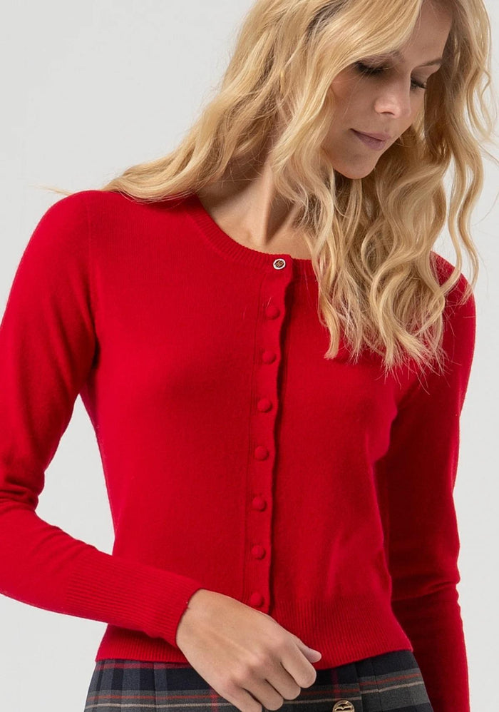 Cardigan slim in lana-2