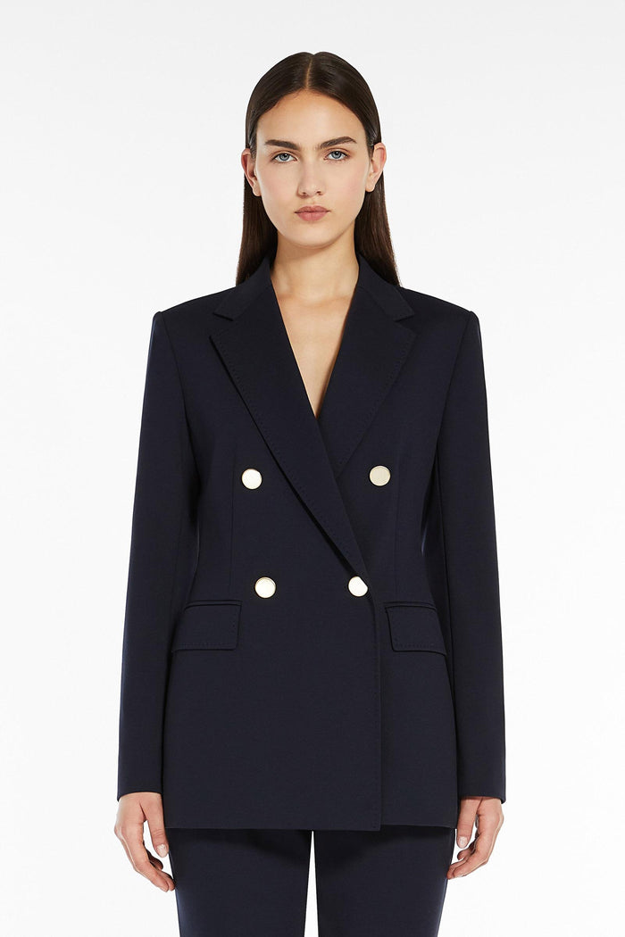 Lerici blazer doppiopetto in jersey-2