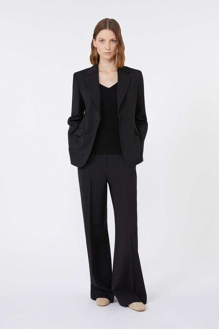Visivo pantalone palazzo in lana-2