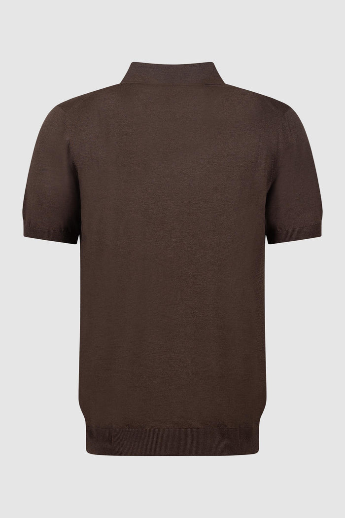 Polo da skipper in maglia raglan di cotone biologico-2