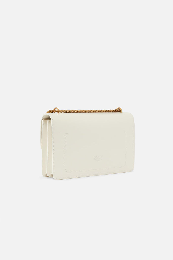 Borsa a tracolla media Love Bag in pelle liscia-2