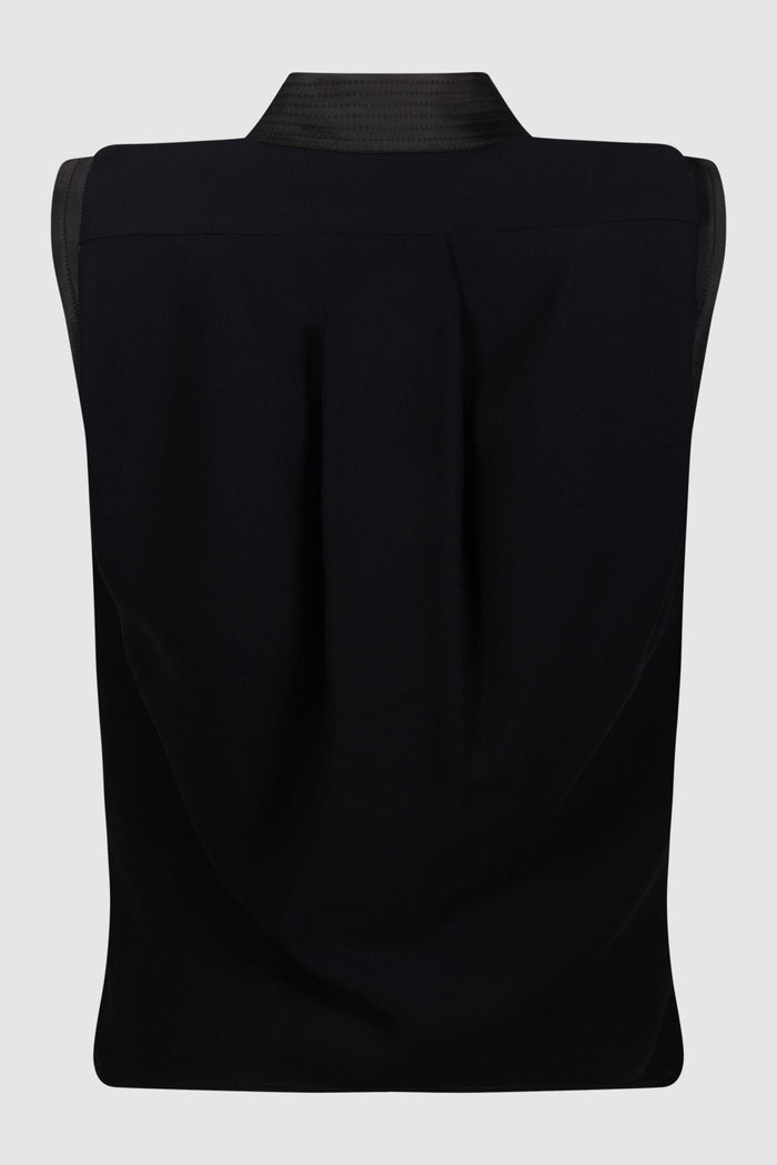 Top in georgette di viscosa-2