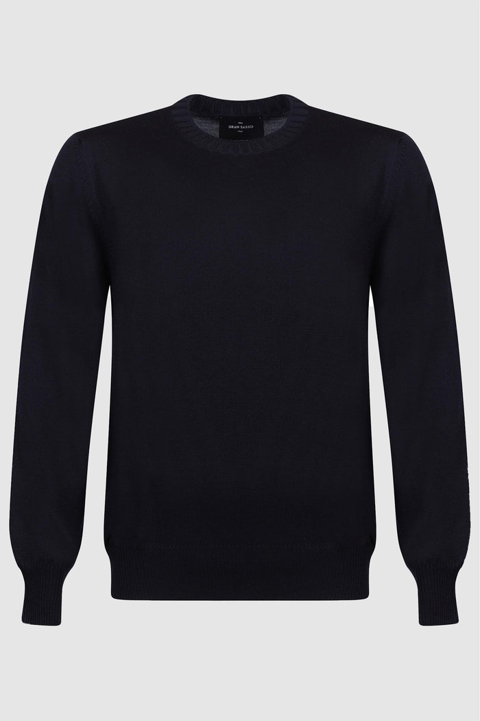 Maglione Uomo Gran Sasso in Puro Cotone-1