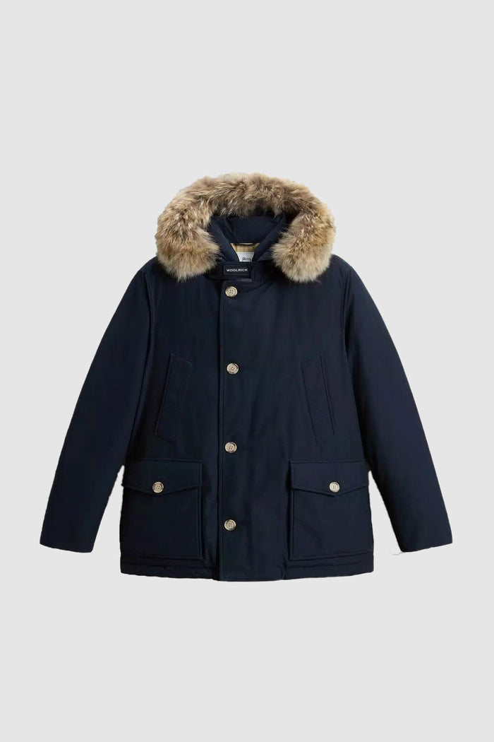Arctic Anorak in Ramar Cloth con pelliccia removibile