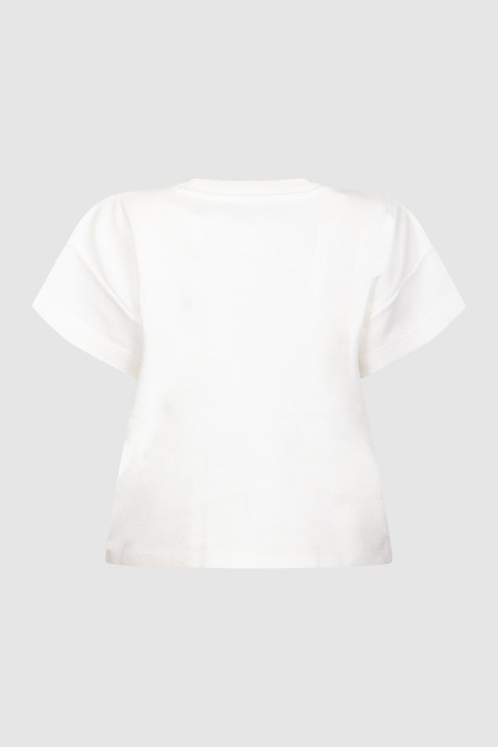 T-shirt in jersey con stampa lettering-2