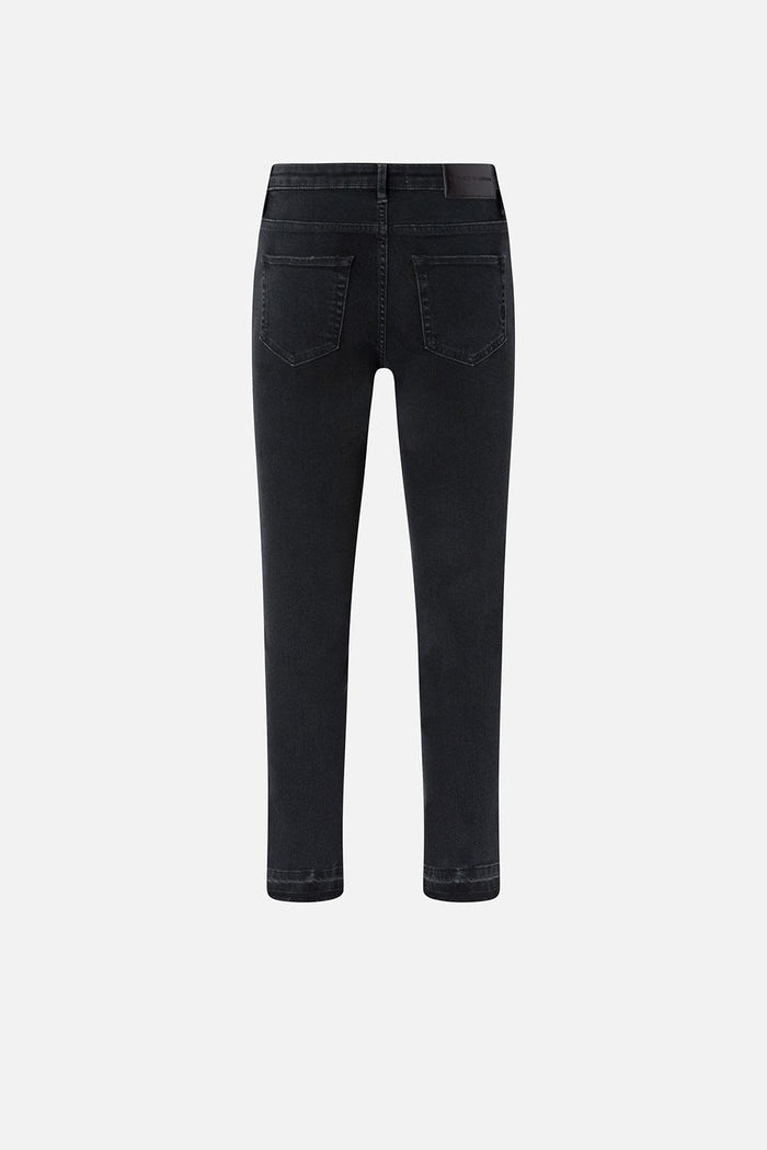 Jeans skinny aderenti denim black-2