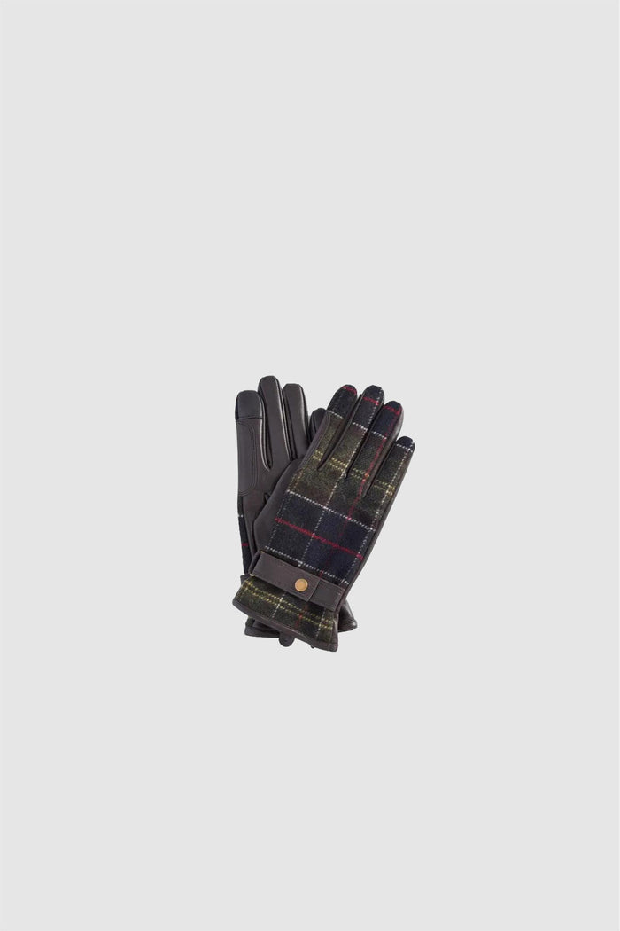 Guanti in tartan Aubrey